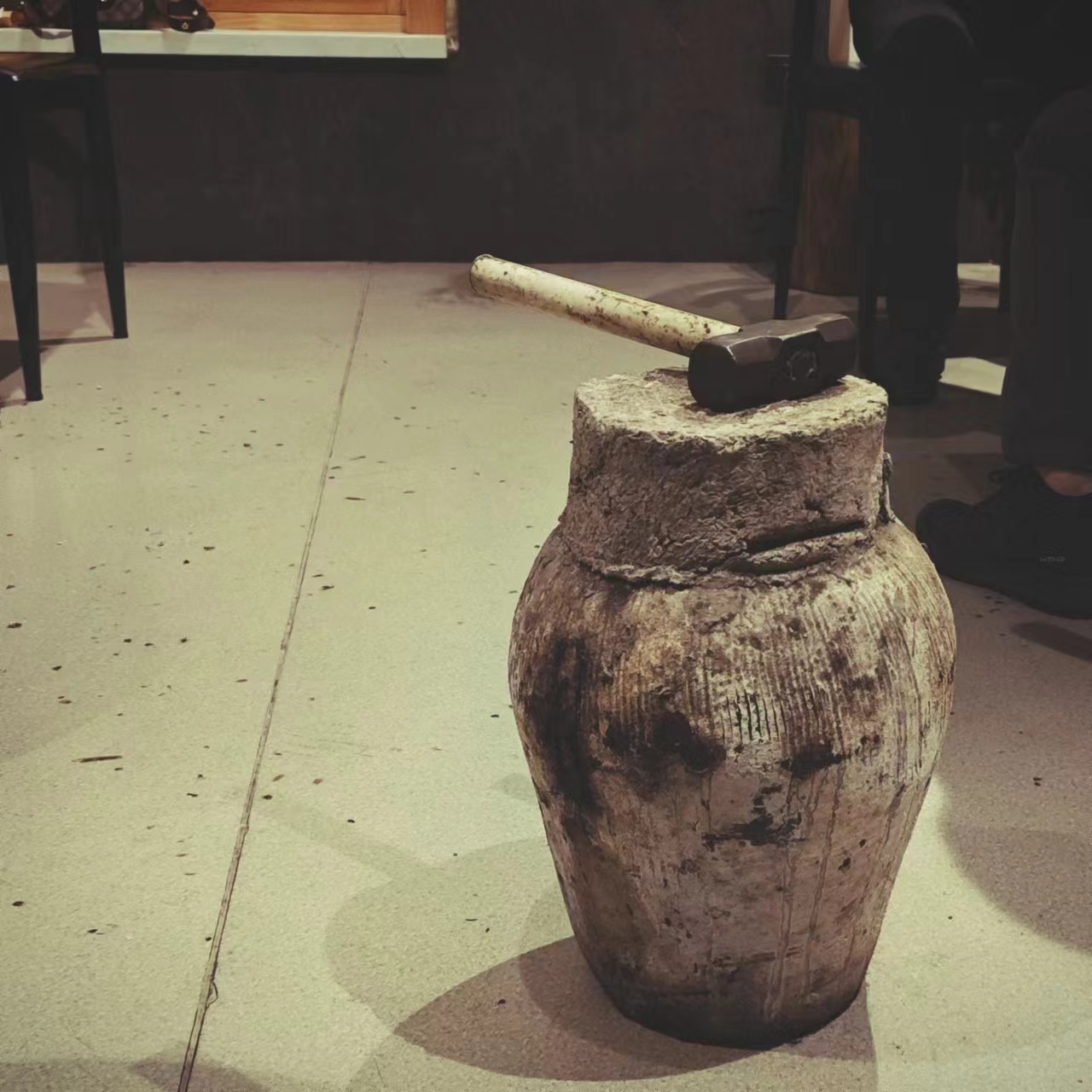 朋友来了，好酒好肉！